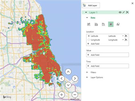 Create A 3 D Power Map In Excel