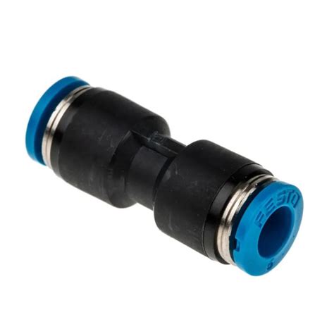 CONECTOR UNION 12MM OD X 12MM OD PLASTICA 153035 VZ Controles