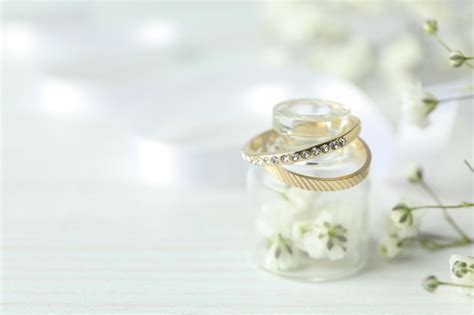 Premium Photo Concept Of Wedding Accessories With Wedding Rings On