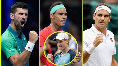 Djokovic, Nadal, Federer snubbed for Jannik Sinner in 'most ...