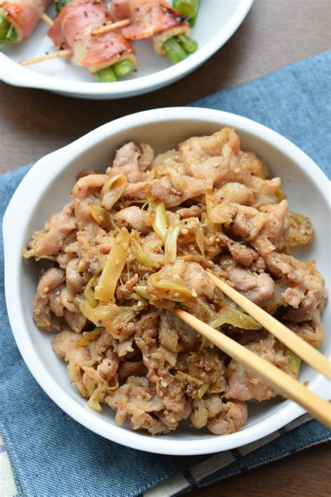 【豚こまネギ塩炒め】漬けて焼くだけ 家族ウケ抜群！簡単手軽 | レシピサイトNadia