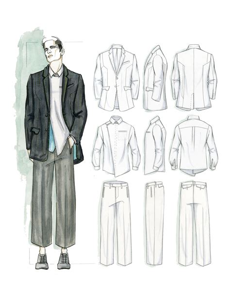 Tailored Menswear inspired project SS 2016 by Rex Kung (2/4) Mode ...