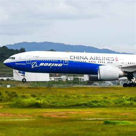 Aerowanderer On Twitter A Very Special Aircraft Here’s China Airlines B777 300er Reg B 18007