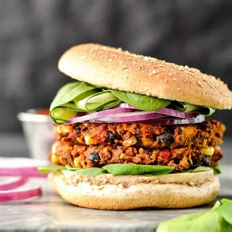 Vegan Sweet Potato Quinoa Burger Recipe Besto Blog