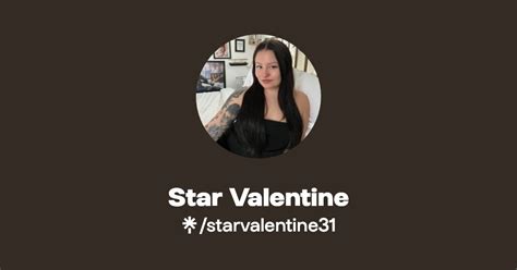 Star Valentine Instagram Tiktok Linktree