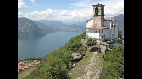 Monte Isola Santuario Madonna Della Ceriola Lago Diseo Youtube