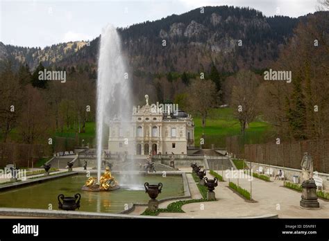 Linderhof Palace Is In Germany Near Oberammergau In Southwest Bavaria