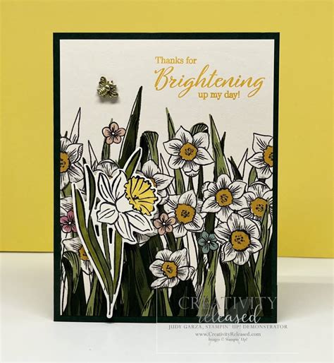 Daffodil Daydream Judy Garza Stampin Up Demonstrator