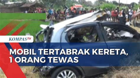 Begini Kronologi Mobil Tertabrak Kereta Api Di Klaten YouTube