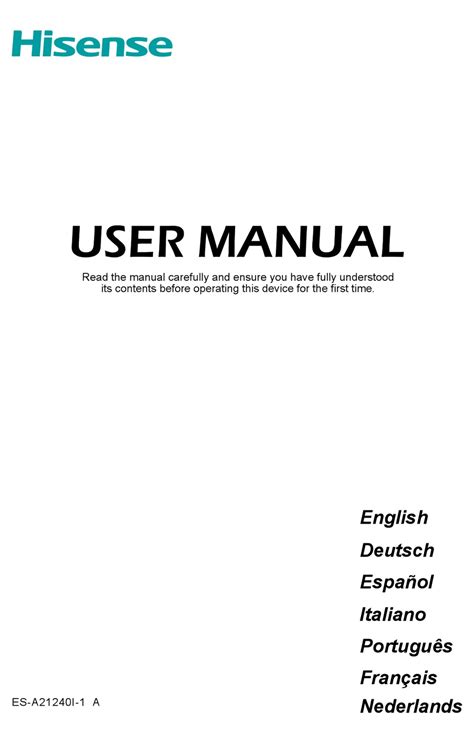 HISENSE 32A4BG USER MANUAL Pdf Download | ManualsLib