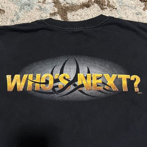 Vintage Wcw Wrestling Goldberg Who S Next Shirt Si Gem