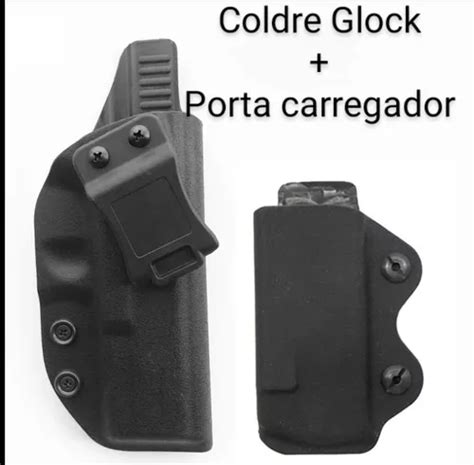 Kit Coldre Porta Carregador Glock G Destro Confira Venda Em