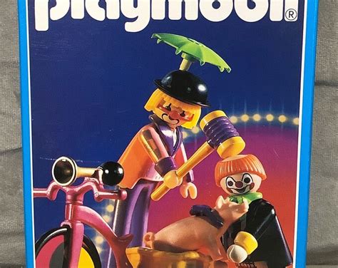 1990s CLOWN Team PLAYMOBIL Set 3808 From The Circus ROMANI Collection