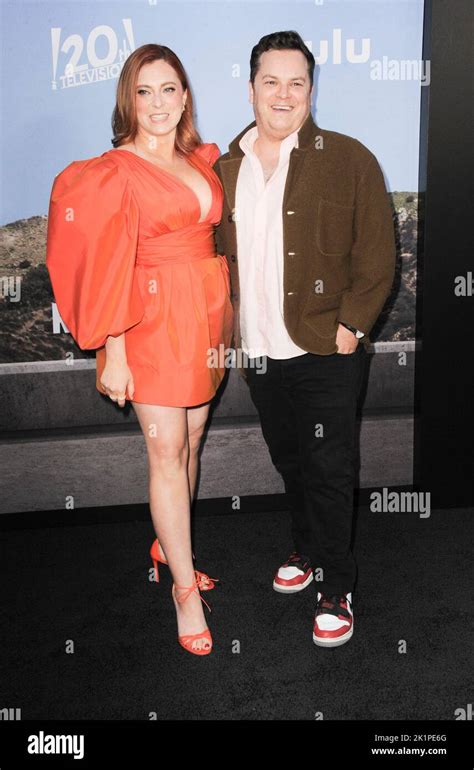 Los Angeles Ca 19th Sep 2022 Rachel Bloom Dan Gregor At Arrivals