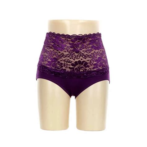 Buy 1 Pieces Briefs Lace Lingerie Female High Waist