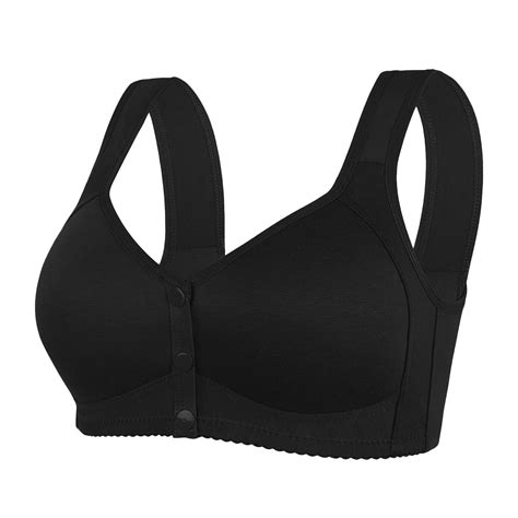 Ashirexll Bras For Women Front Closure Wireless No Underwire Comfort