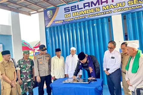 Bupati Sampang Resmikan Bumdes Maju Sejahtera Lahan Hibah Dari Mantan