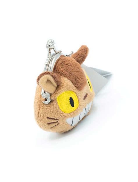 STUDIO GHIBLI Porte Monnaie Peluche Mini Chatbus Coyote Mag Store