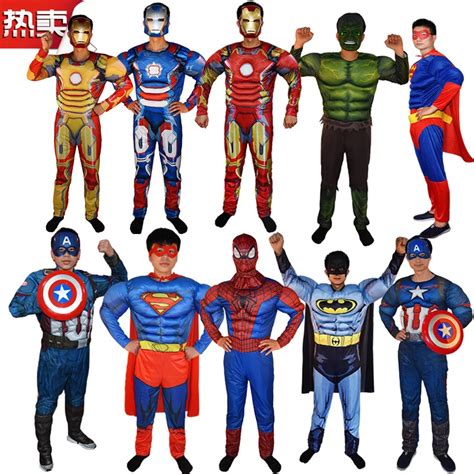 Superhero M Scara Avengers Superman Batman Ironman Capit O Am Rica