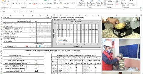 PLANTILLAS EXCEL PARA INGENIEROS CIVILES EXCEL PARA ENSAYOS DE