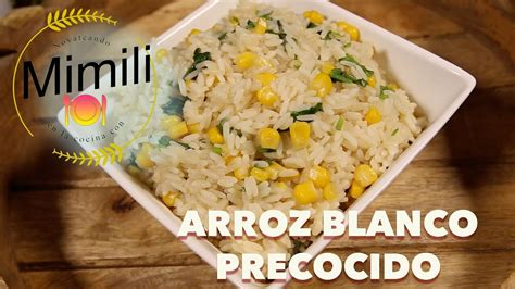 Arroz precocido recetas rápidas listas en 10 minutos