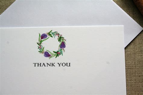 Thank You Note Cards Flat Note Cards Note Cards Thank You - Etsy