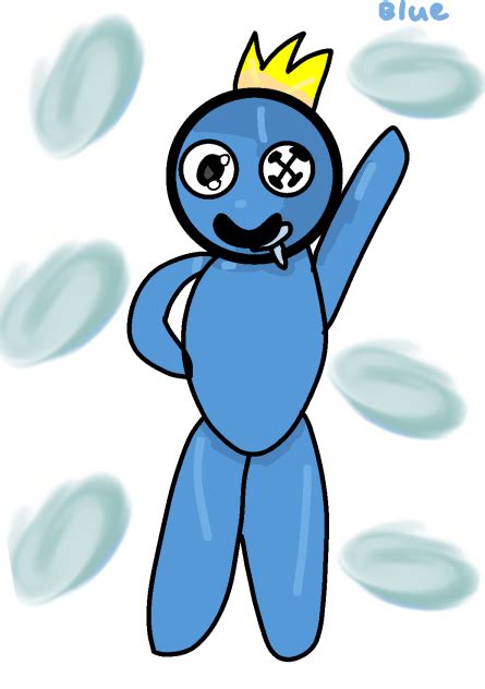 Blue Rainbow Friends Ibispaint