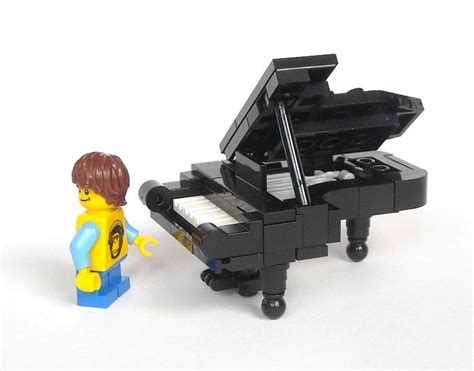 Grand Piano - 02d Cool Lego Creations, Building Systems, Grand Piano ...