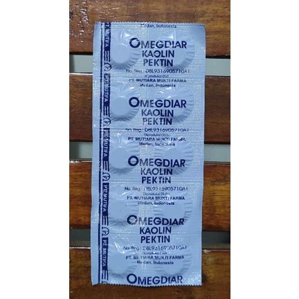 Jual Omegdiar Tablet Obat Diare Dewasa Obat Diare Anak