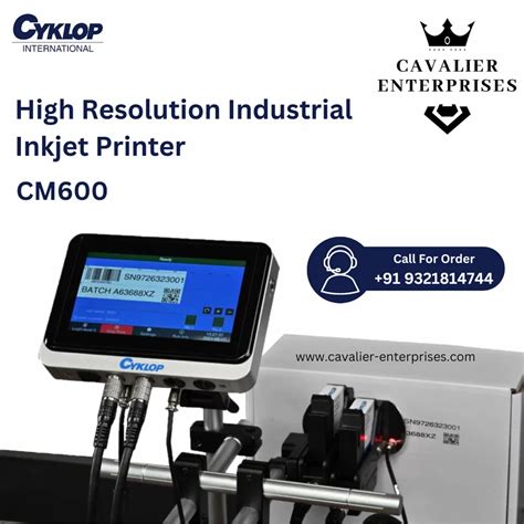 high resolution industrial inkjet printer   thermal inkjet