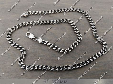 Цепочка – Панцирная. Серебро-925 - Обереги Руси