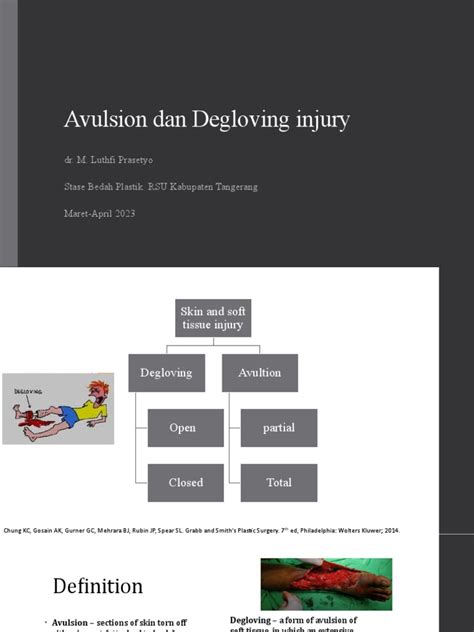 avulsion  degloving injury overview  injury diseases
