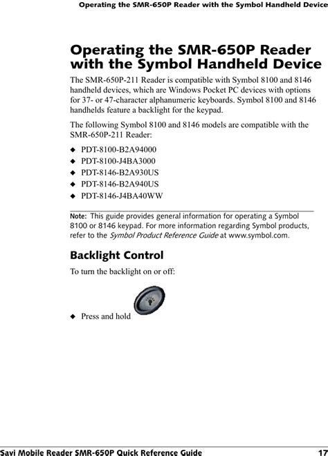 Savi Technology 650MR V2 Signpost SMR 650P 21X User Manual SMR 650