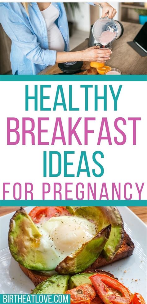 Healthy Pregnancy Breakfast Ideas Healthy Pregnancy Food Healthy