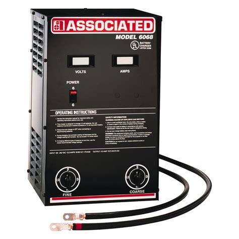 Associated Equipment® 6068 Powerful™ 15v Stationary Parallel Battery Charger