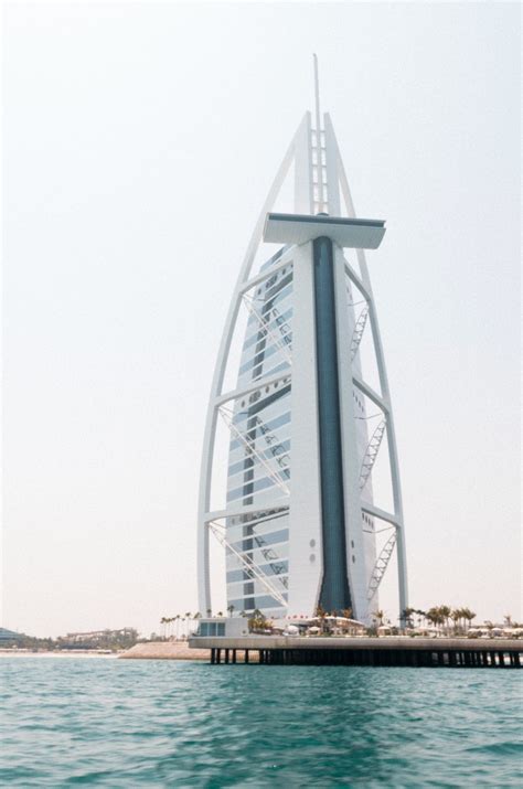 BURJ AL ARAB Portret Op Linnen