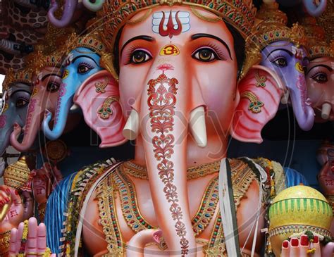 Image Of Sri Dwadashaditya Maha Ganapathi Idol In Khairatabad For