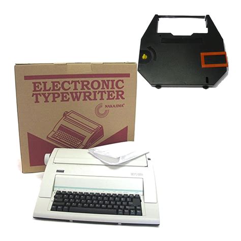 Free Shipping Nakajima Wpt Portable Electronic Typewriter With