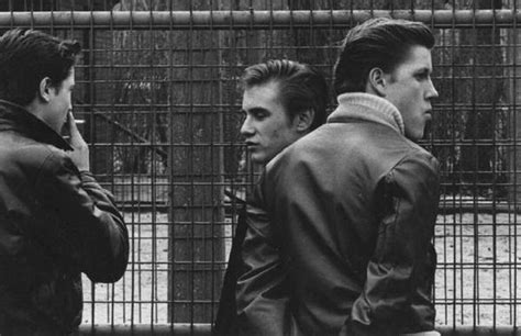 Striking Vintage Photos Of Teenage Greasers Age Of Adolescence