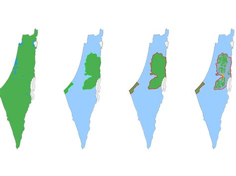 Kratka Historija Izraelsko Palestinskog Sukoba U Mapama I Grafikama