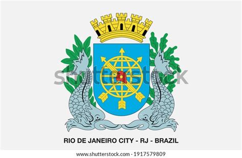 Brasao Rio De Janeiro - Brasao Rio De Janeiro Coat Arms Stock Vector (Royalty Free) 1917579809 ...