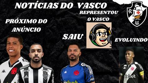 NOTÍCIAS DO VASCO ANDREY SANTOS ATE DEZ THIAGO RODRIGUES DE SAÍDA