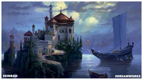 DreamWorks Animation — Sinbad has our heart, and so does this dev art....