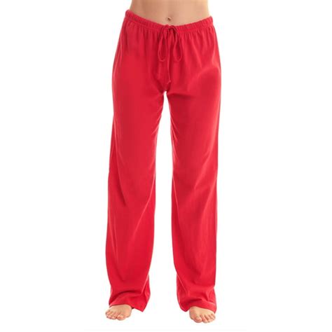 Just Love 100 Cotton Jersey Women Plaid Pajama Pants Sleepwear Solid