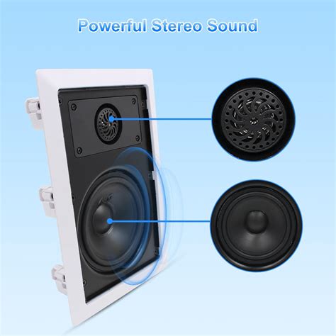 Buy Herdio Bluetooth Ceiling Speakers Package In Wall Bluetooth