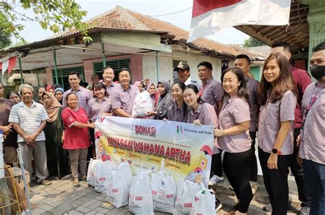 Tahun Yayasan Wahana Artha Salurkan Bantuan Sosial Sekitar Rp