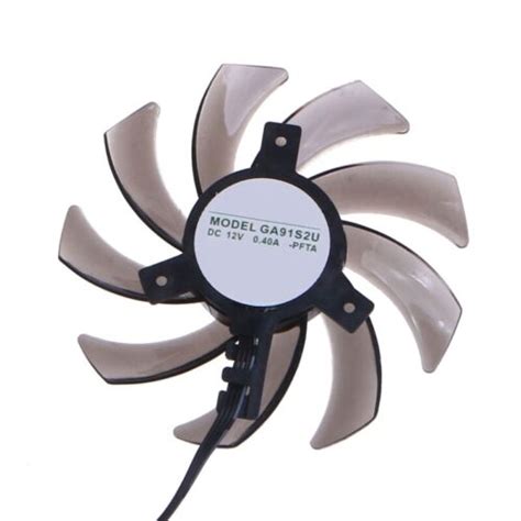 85MM GA91S2U 4Pin VGA Fan Graphics Card Cooling Fan For GTX 1660 1660Ti