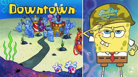 Downtown Bikini Bottom SpongeBob SquarePants Battle For Bikini Bottom 2003 YouTube