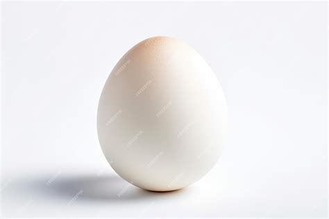 Premium Photo Single Egg Isolated On White Background With Clipping Path