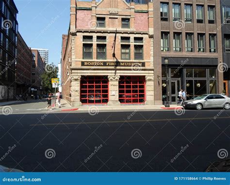 Boston Fire Museum, Congress Street, Boston, Massachusetts, USA Editorial Stock Image - Image of ...